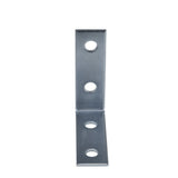 Global Link 5/8" x 2" x 2" Corner Bracket, Zinc Plated : CB-58X2X2-Z