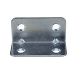 Global Link 1" x 1" x 2" Corner Bracket, Rounded Edges, Zinc : CB-RD1X1X2-Z