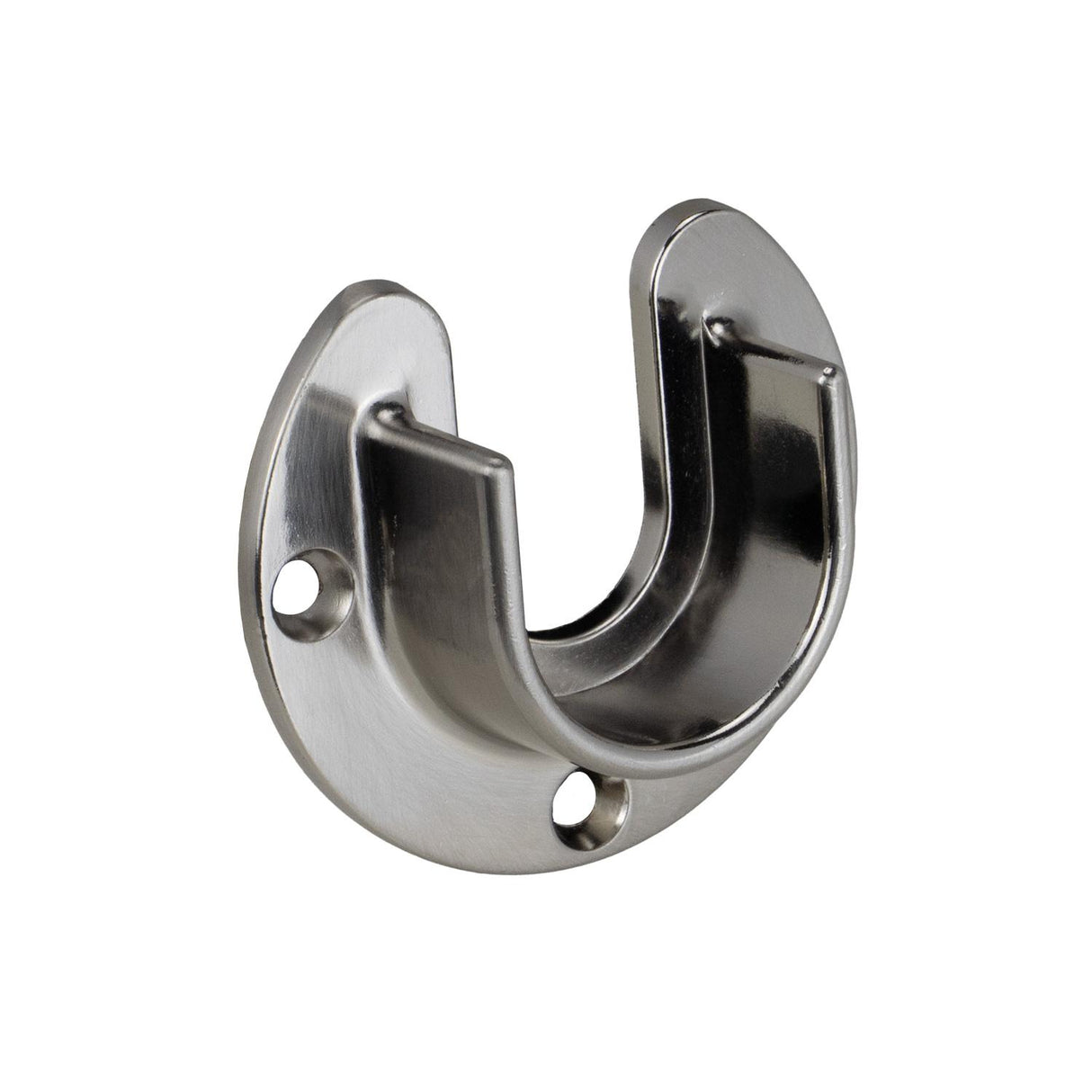 Global Link Open Style Closet Socket for 1-5/16" Rod, Satin Nickel : CH-PS84-SN