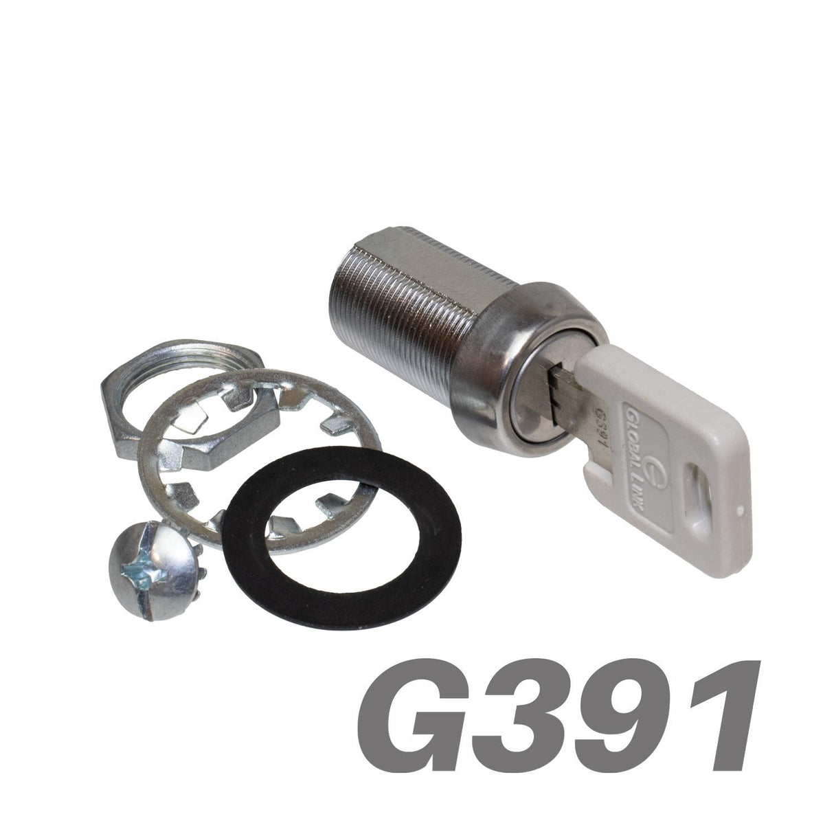 Global Link 1-1/8" Cam Lock Pro, Keyed to G391 : CLB-391-118-SS-1PK