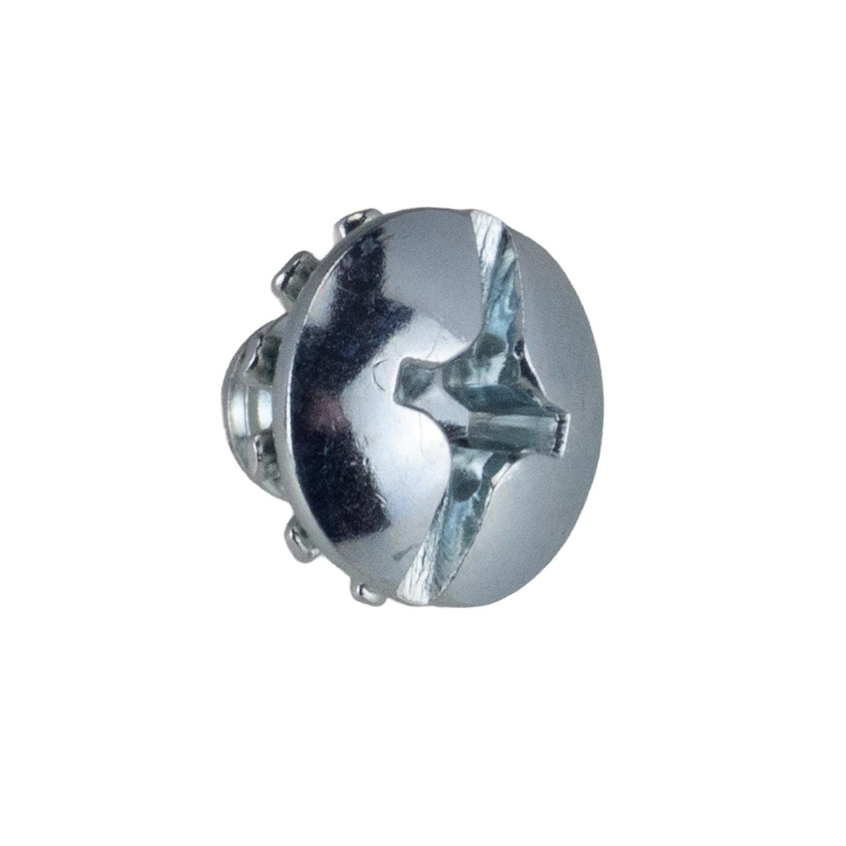 Global Link 1/4-20 Pan Phil Machine Connector Screw with External Tooth Washer for Cam Lock Barrel : CLB-CS-Z