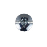 Global Link 1/4-20 Pan Phil Machine Connector Screw with External Tooth Washer for Cam Lock Barrel : CLB-CS-Z