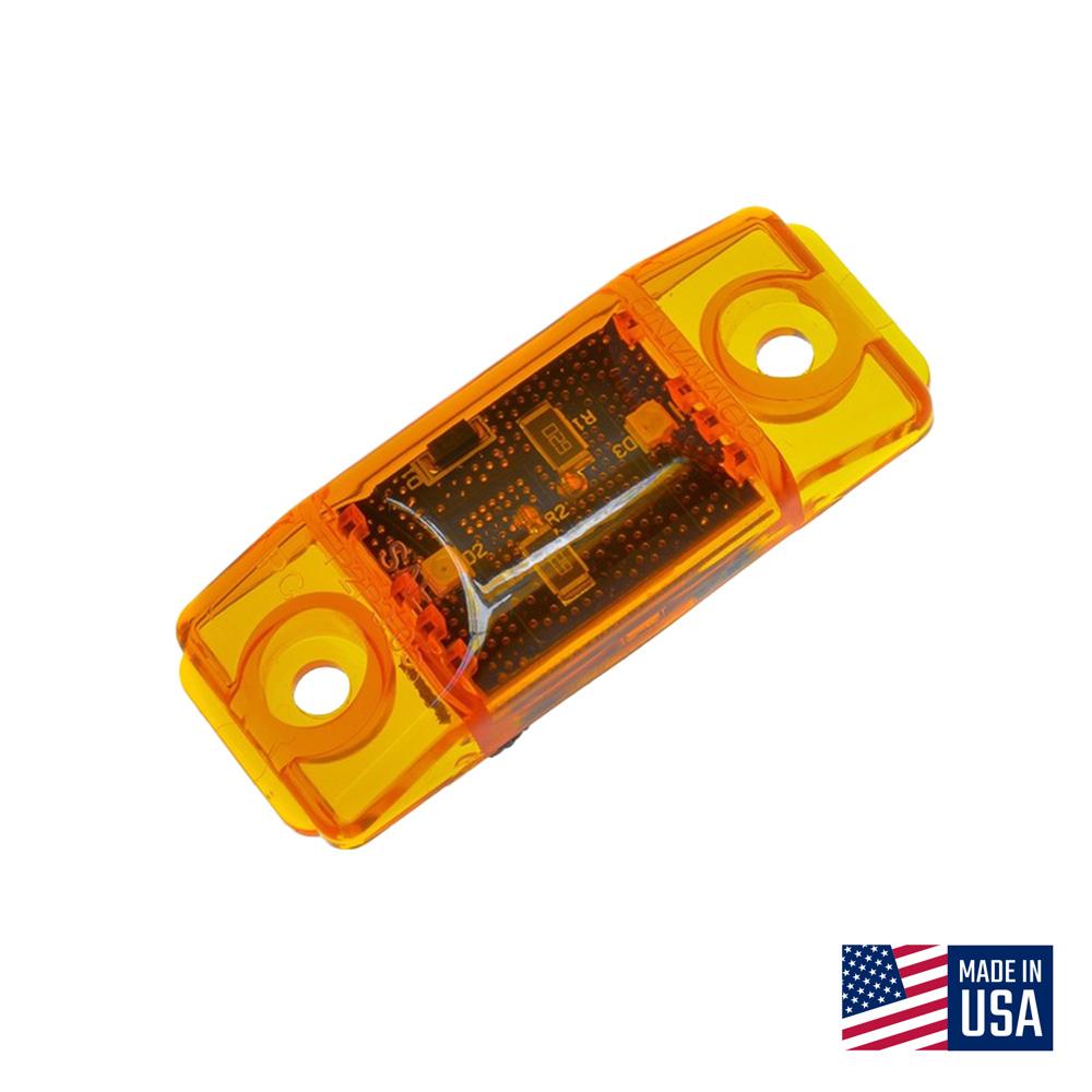 Command LED Hot-Dot Marker/Clearance Light, Amber : CMD-003-17A