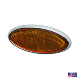 Command LED Modern Oval Clearance Light, Amber : CMD-003-52A