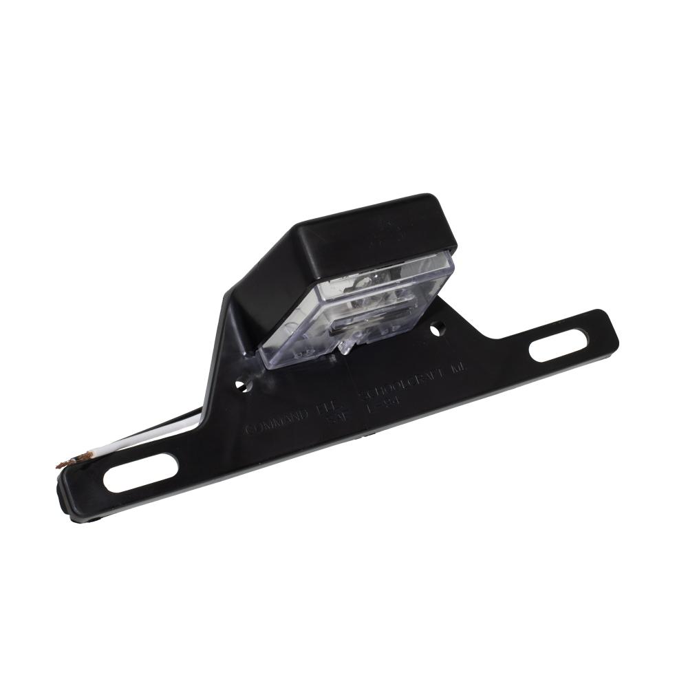 Command License Plate Light, Black Bracket : CMD-003-70B