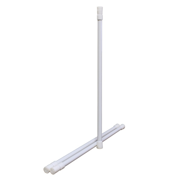 3 RV Refrigerator and Cabinet Storage Security Rails, Adjustable 16-28", White : CMD-017-90