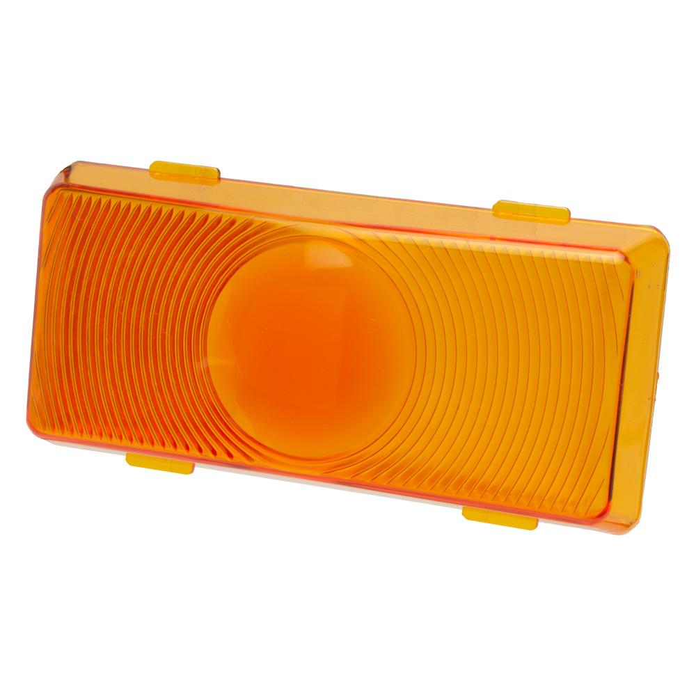 Command Rectangle Porch Light Replacement Lens, Amber : CMD-89-100A