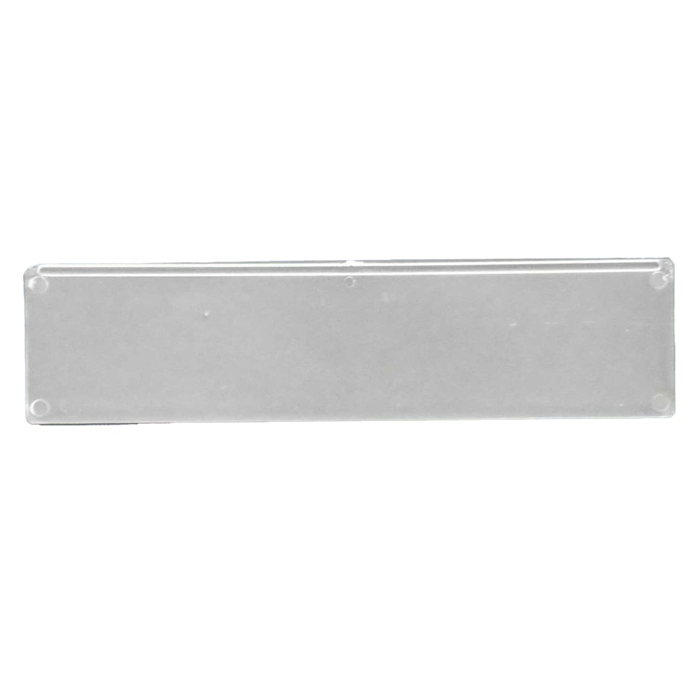 Command License Plate Replacement Lens, Clear : CMD-89-188