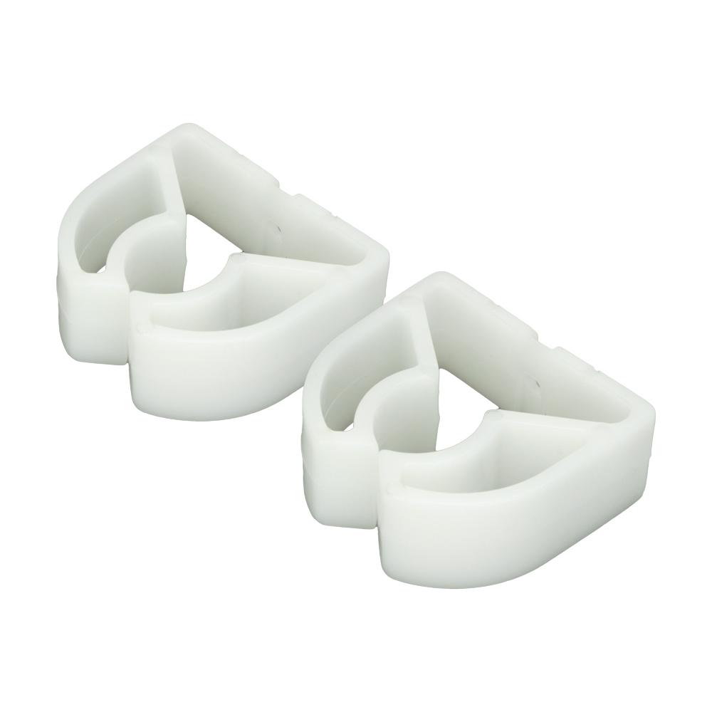 Command Replacement Bunk Fan / Light Clips, White : CMD-89-216