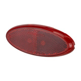 Command Elliptical Clearance Light Replacement Lens, Red : CMD-89384R