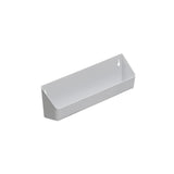 Rev-A-Shelf 14" False Front Tray, No Tab Stops, Plastic, White : CVH-FFT14-W