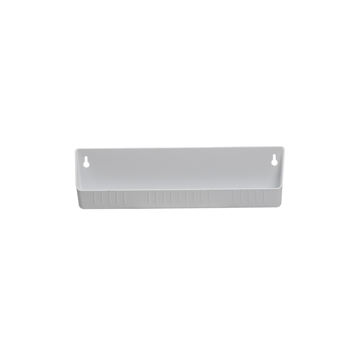 Rev-A-Shelf 14" False Front Tray, No Tab Stops, Plastic, White : CVH-FFT14-W