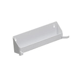 Rev-A-Shelf 14" Tip Out Tray with Tab Stops, White : CVH-FFT14WT-W