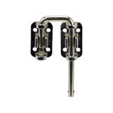 Global Link Security Latch with 1-1/2" Gap, Nickel : DH-SDL800-112-N