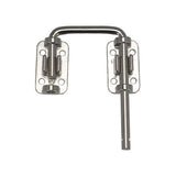 Global Link Security Latch with 2-1/2" Gap, Nickel : DH-SDL800-212-N