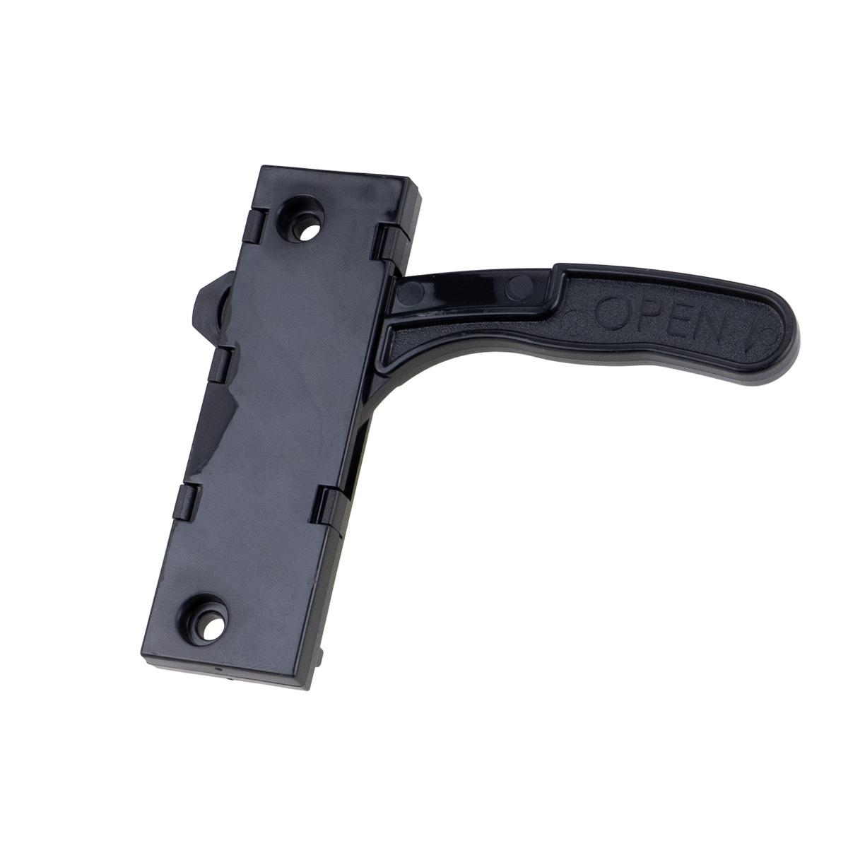Global Link RV Screen Door Latch, Right Hand, Black : DH-SDLR-BLK