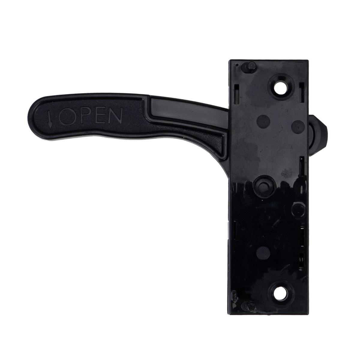 Global Link RV Screen Door Latch, Right Hand, Black : DH-SDLR-BLK