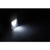 Dream Lighting 2.2" LED Square Step Light, Black Frame Warm White Light : DL-0011202W-1PK