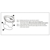 Dream Lighting LED RV Interior Single Pancake Light With Switch/Ultra Bright - 3500K : DL-0016043CW-1PK