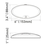 Dream Lighting LED RV Interior Motion Light With Switch/Cool White - 4000K : DL-0016048-C4-1PK