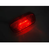 Dream Lighting LED Rectangle Clearance Light/Red : DL-3110101R-1PK
