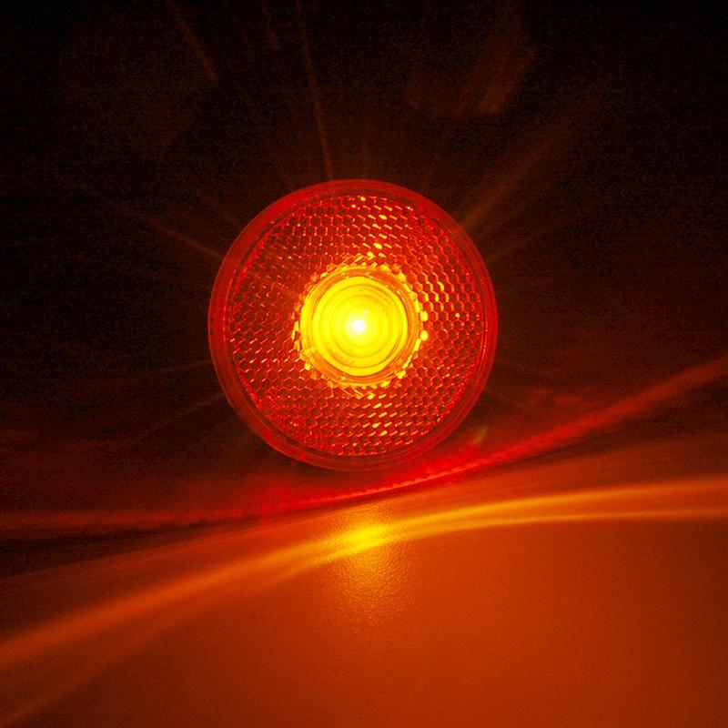 Dream Lighting LED Round Clearance Light/Amber : DL-CMB1SRA-1PK