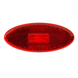 Dream Lighting LED Oval Clearance Light/Red : DL-CMO3-B-SRR-1PK