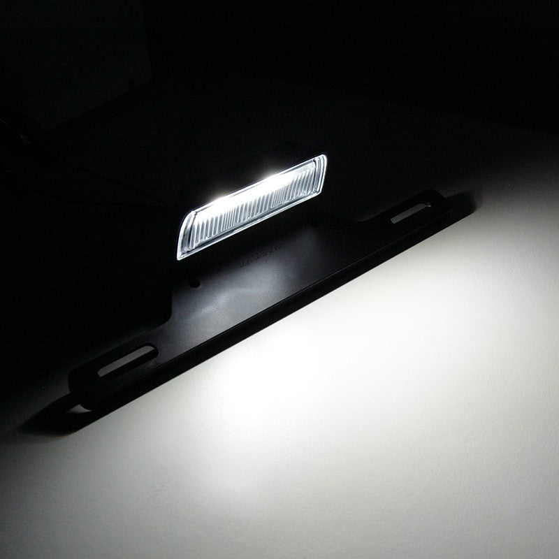 Dream LIghting LED License Light and Bracket/Black : DL-IDL1BB-1PK