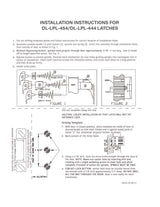 Global Link Keyed Door Lock for Pop-Up Campers, Aluminum : DL-LPL454-ALUM