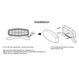 Dream Lighting LED Tail Light Combo With Bracket/Driver Side : DL-TC1SR2D-1PK