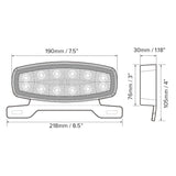 Dream Lighting LED Tail Light Combo With Bracket/Driver Side : DL-TC1SR2D-1PK