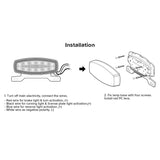 Dream Lighting LED Tail Light Combo With Backup Function And Bracket/Driver Side : DL-TCBU2SR2D-1PK