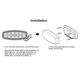 Dream Lighting LED Tail Light Combo With Backup Function/Passenger Side : DL-TCBU2SR2P-1PK