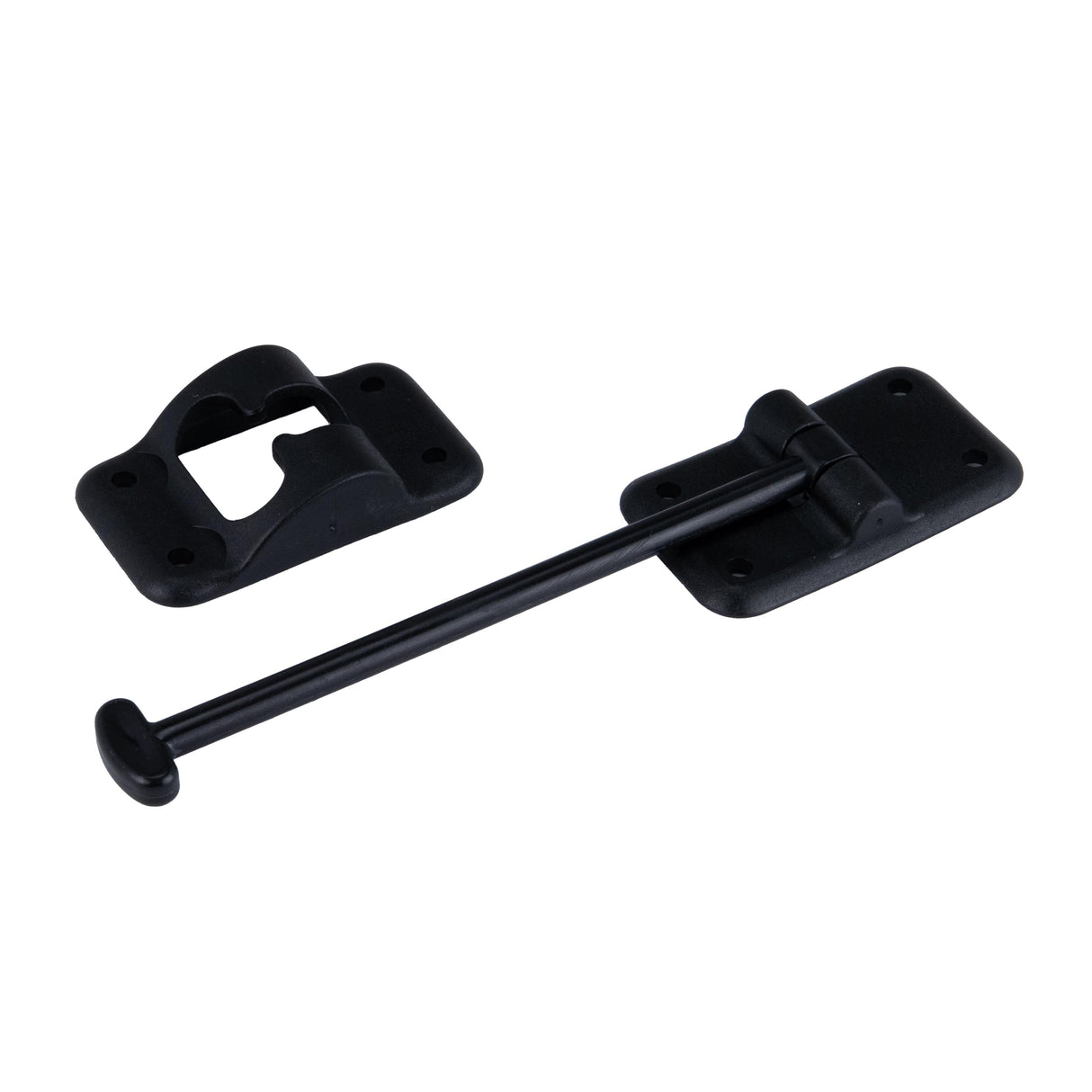 Global Link 6" T-Style Door Holdback, Black : DRS-DH6-BLK