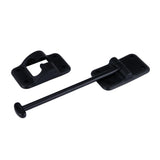 Global Link 6" T-Style Door Holdback, Black : DRS-DH6-BLK