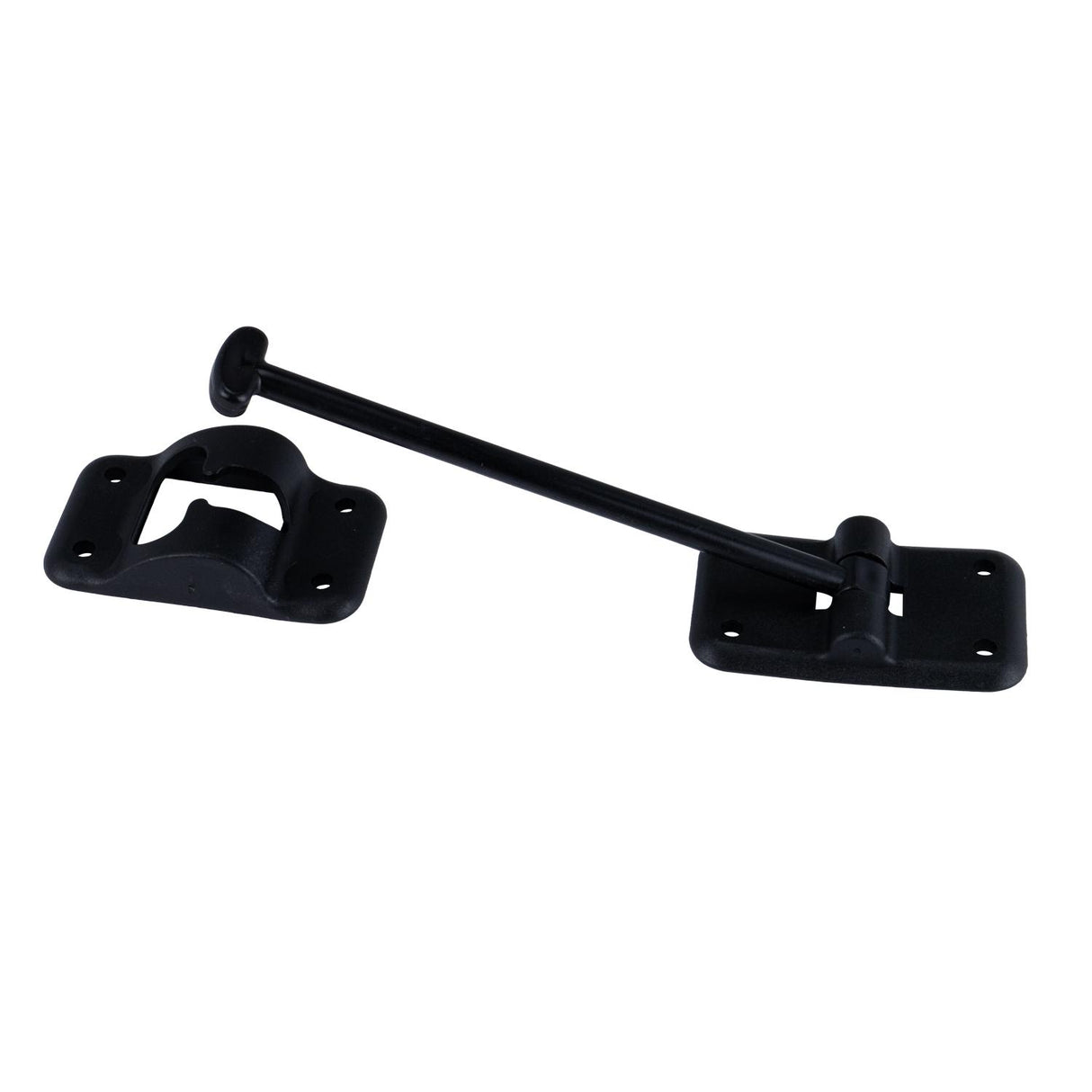 Global Link 6" T-Style Door Holdback, Black : DRS-DH6-BLK