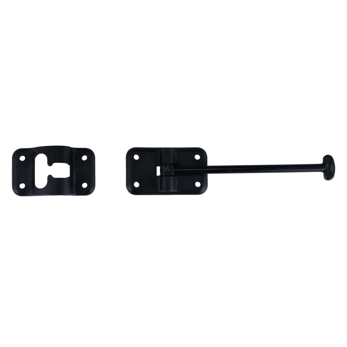 Global Link 6" T-Style Door Holdback, Black : DRS-DH6-BLK