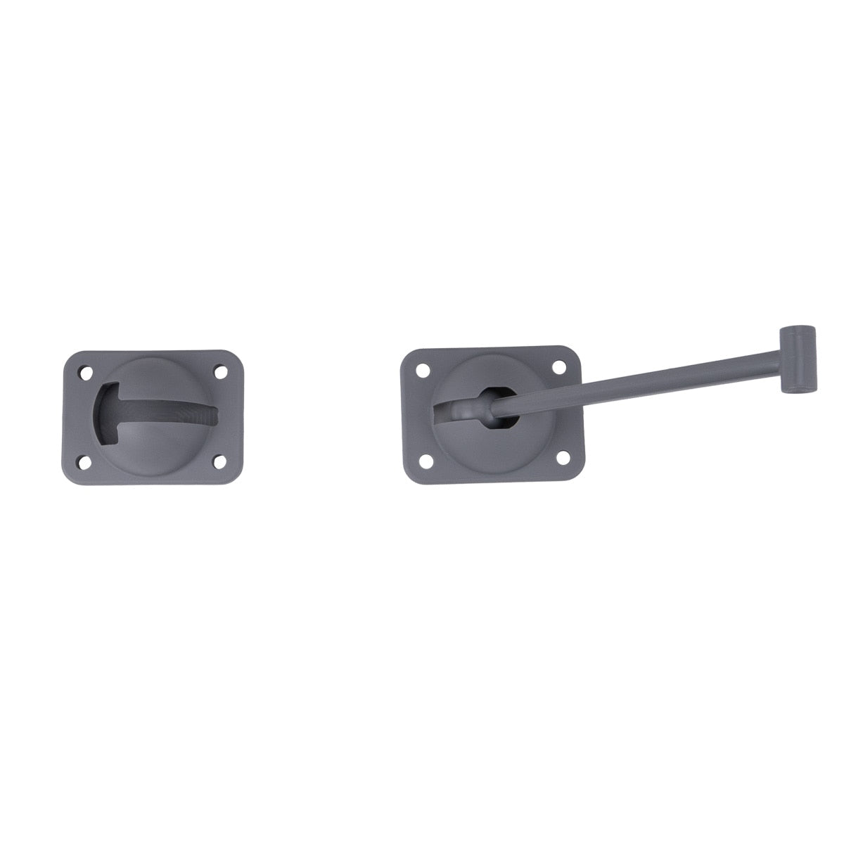 Global Link 6" T-Style Door Holdback, Gray : DRS-DH6-GRAY