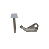 Global Link Door Mount Stem Bumper, Satin Nickel : DRS-DM1214-SN