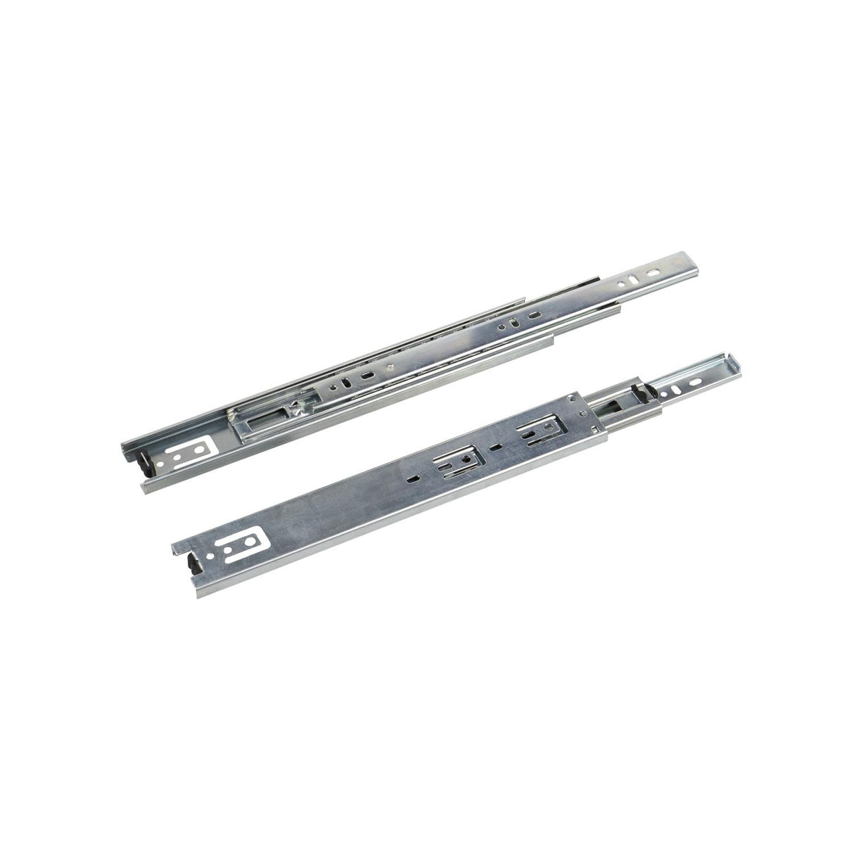 DS-BB4501-12-Z Drawer Slide, Ball Bearing, 12", Full Extension, w/ 1" Over Travel, 100# Rated, Zinc : DS-BB4501-12-Z