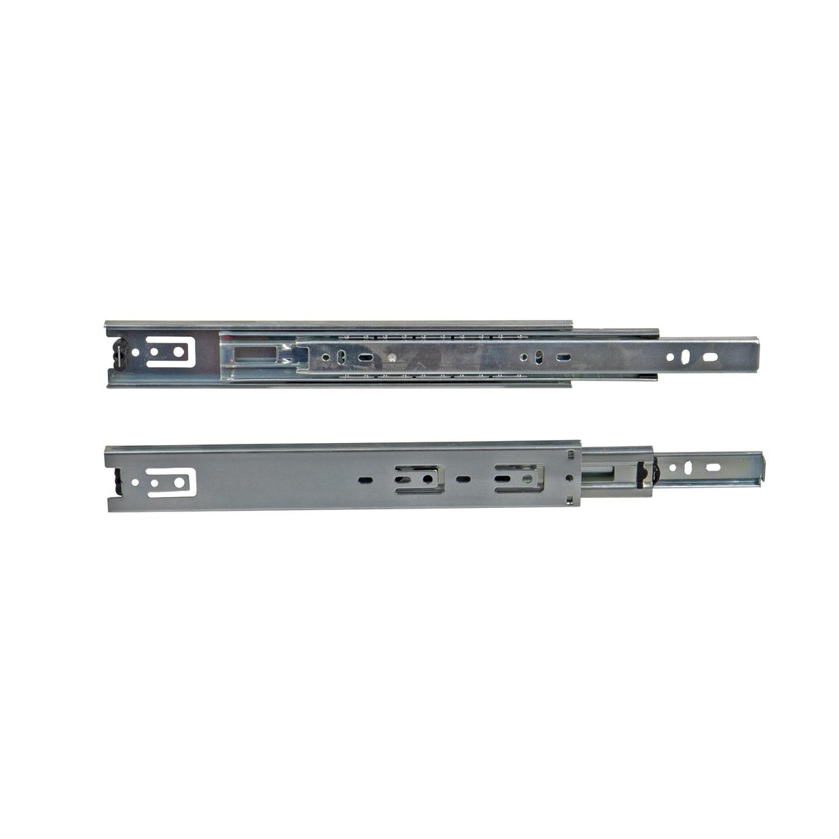 DS-BB4501-12-Z Drawer Slide, Ball Bearing, 12", Full Extension, w/ 1" Over Travel, 100# Rated, Zinc : DS-BB4501-12-Z