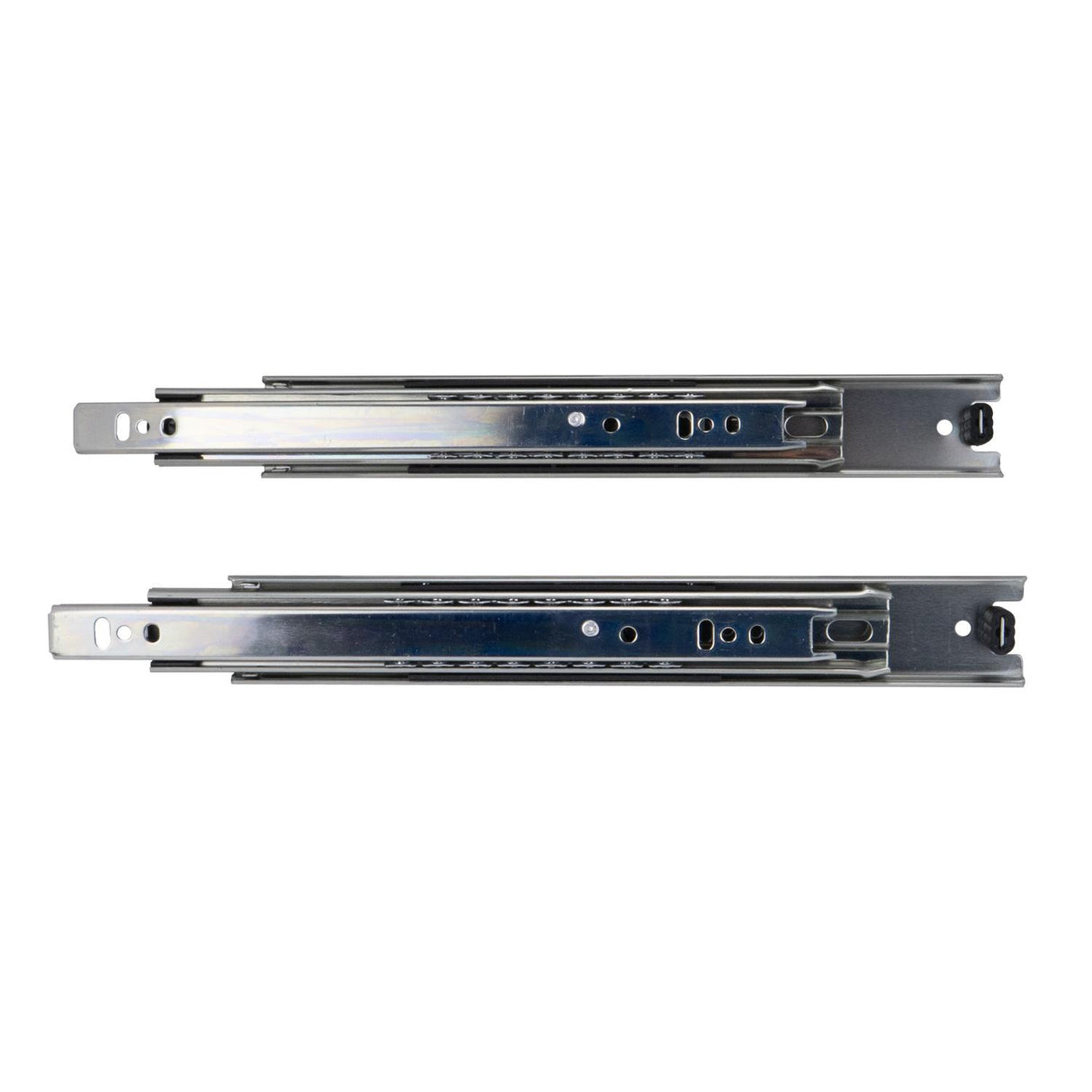 DS-BB4501-12-Z Drawer Slide, Ball Bearing, 12", Full Extension, w/ 1" Over Travel, 100# Rated, Zinc : DS-BB4501-12-Z
