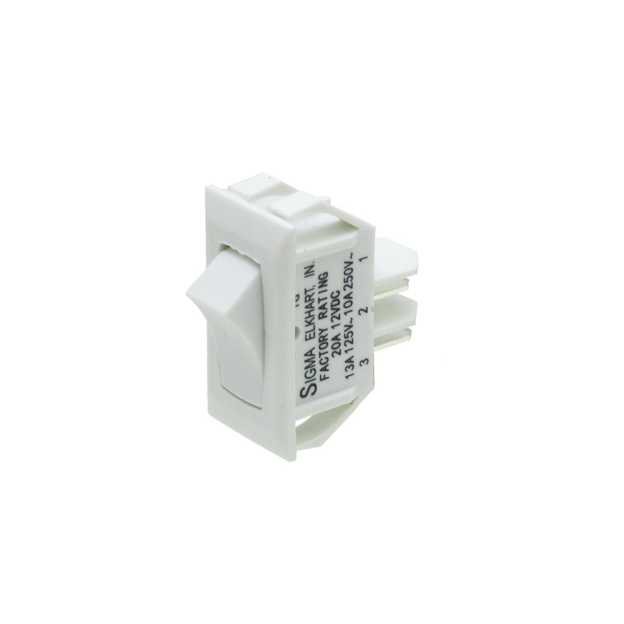 Sigma Switches OFF / Momentary ON Switch Single Pole Single Throw, White : EP-1G16U-WHT