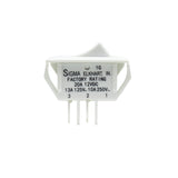 Sigma Switches OFF / Momentary ON Switch Single Pole Single Throw, White : EP-1G16U-WHT