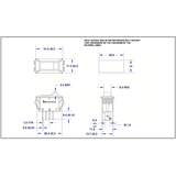 Sigma Switches OFF / Momentary ON Switch Single Pole Single Throw, White : EP-1G16U-WHT