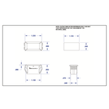 Sigma Switches Switch Blank, White : EP-1U01-WHT
