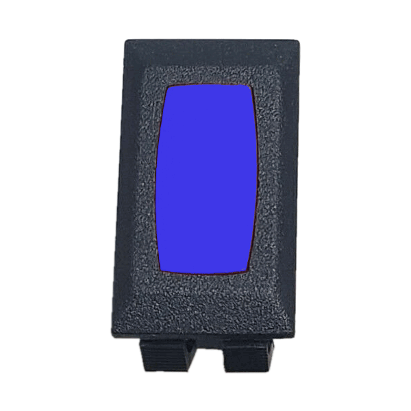Sigma Switches 14V Blue Indicator Light with Black Trim : EP-1Z02UB-BLK
