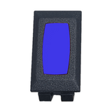 Sigma Switches 14V Blue Indicator Light with Black Trim : EP-1Z02UB-BLK