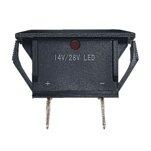 Sigma Switches 14V Blue Indicator Light with Black Trim : EP-1Z02UB-BLK