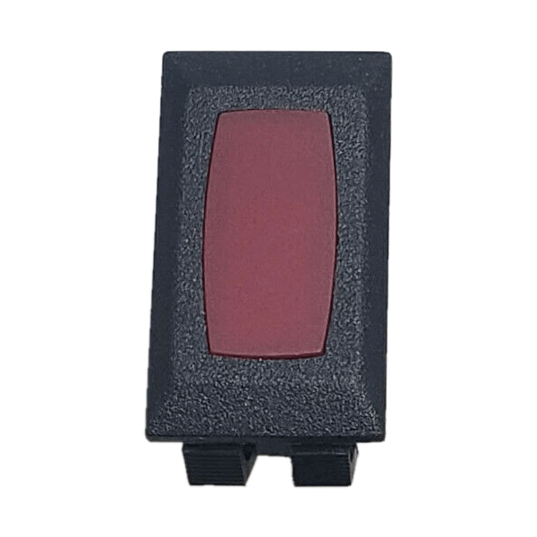 Sigma Switches 14V Red Indicator Light with Black Trim : EP-1Z03UR-BLK